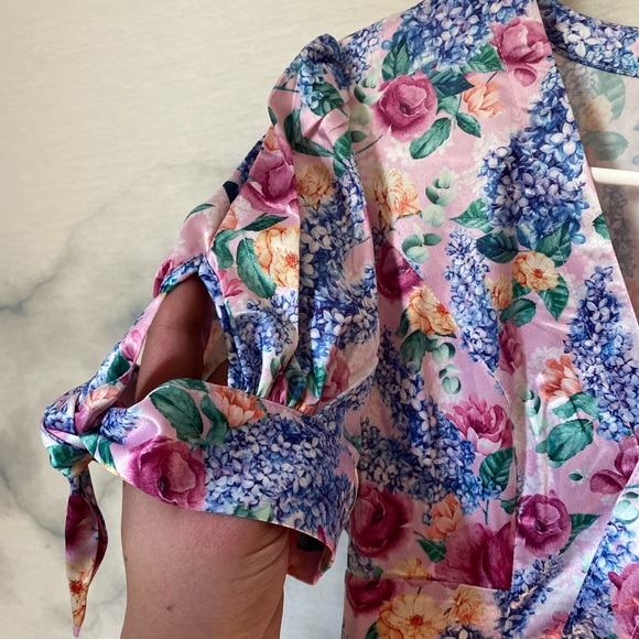 NWT SUGAR THRILLZ Riverbank Reflections Dress S - Picture 6 of 7